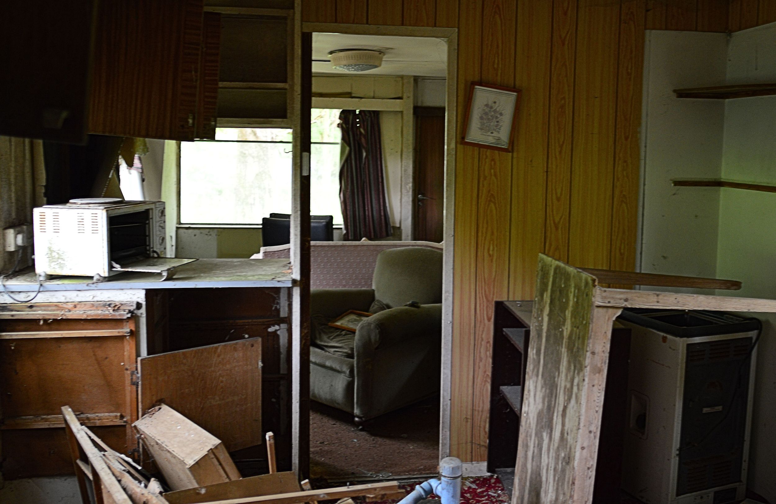 Derelict Caravan