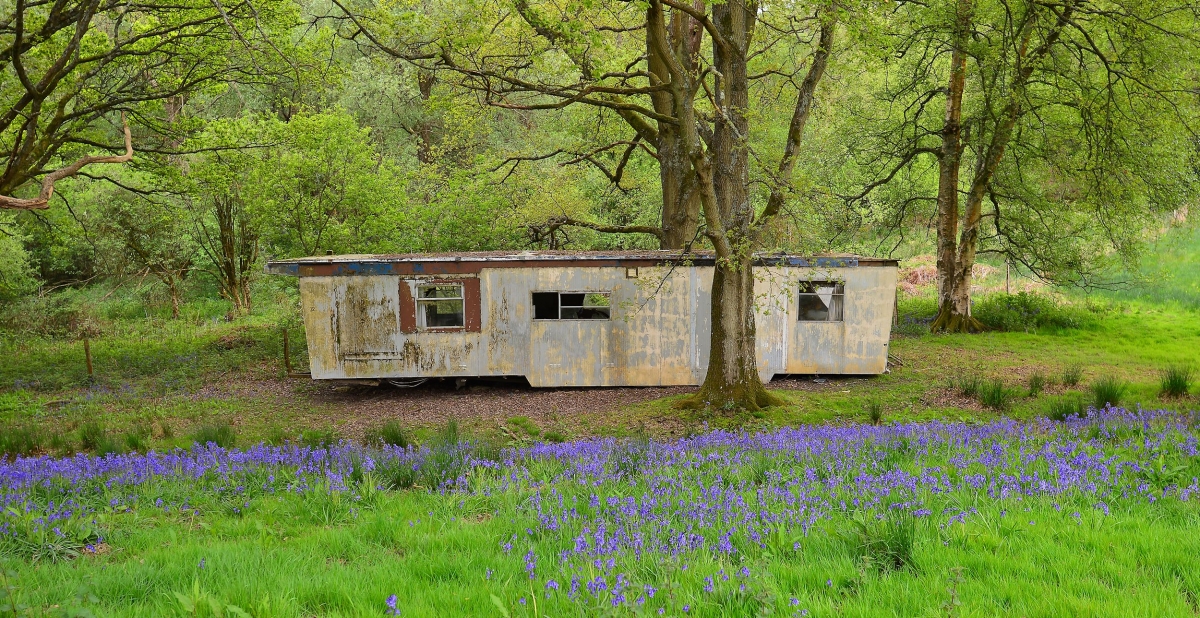 Derelict Caravan