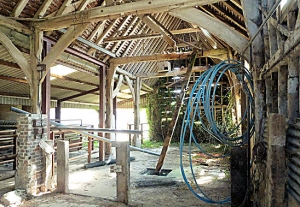 Romantic Ruin Barn