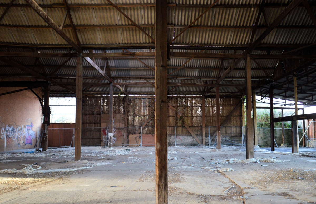 Abandoned Derelict Lewes Wenban Smith Timber Merchant Shop