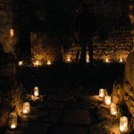 Lewes Priory Ruins Candlelight
