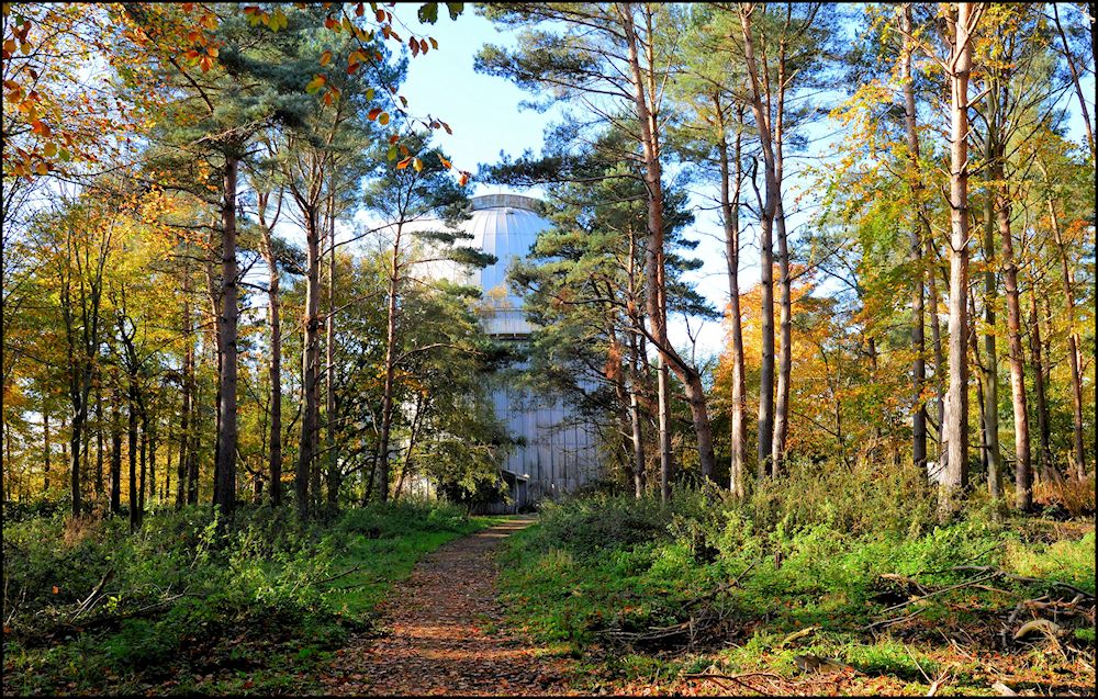 Abandoned Isaac Newton Telescope Building Herstmonceux
